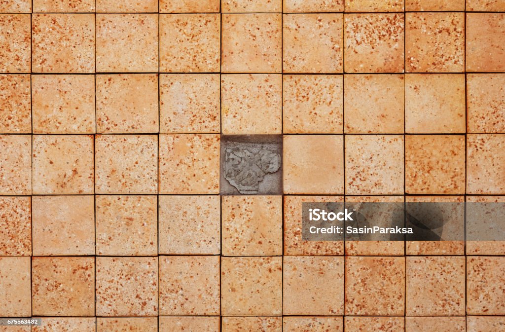 Mosaik mit einer fehlenden Kachel