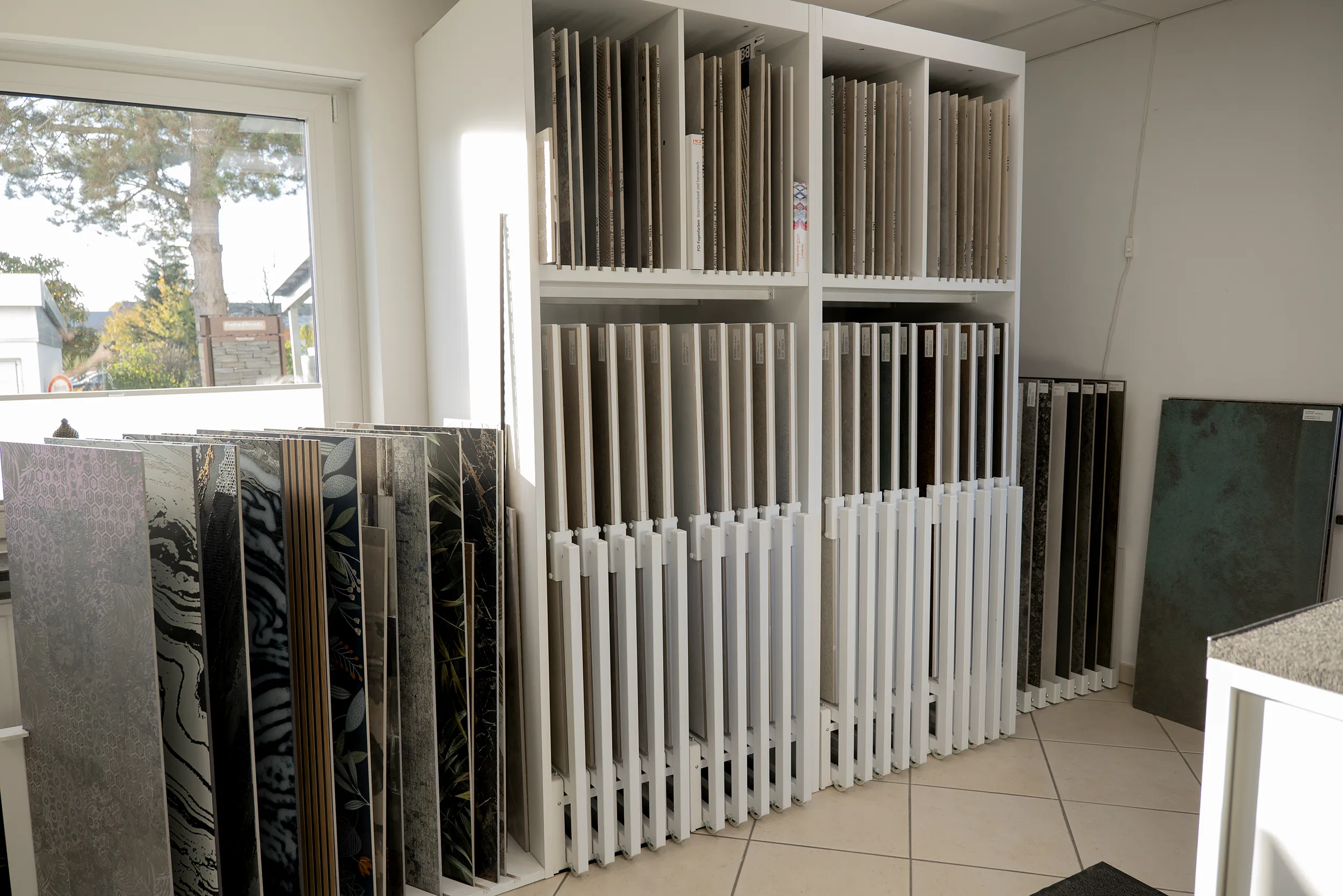 Pirpamer Verkaufsraum Fliesen