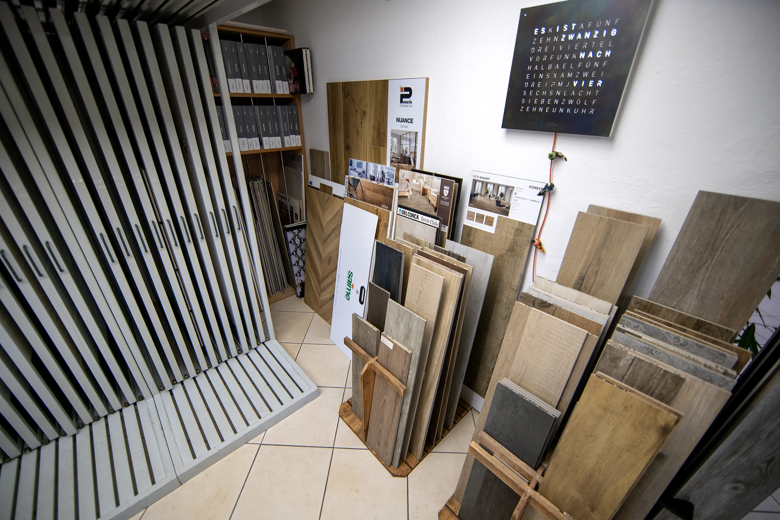 Pirpamer Verkaufsraum Parkettboden
